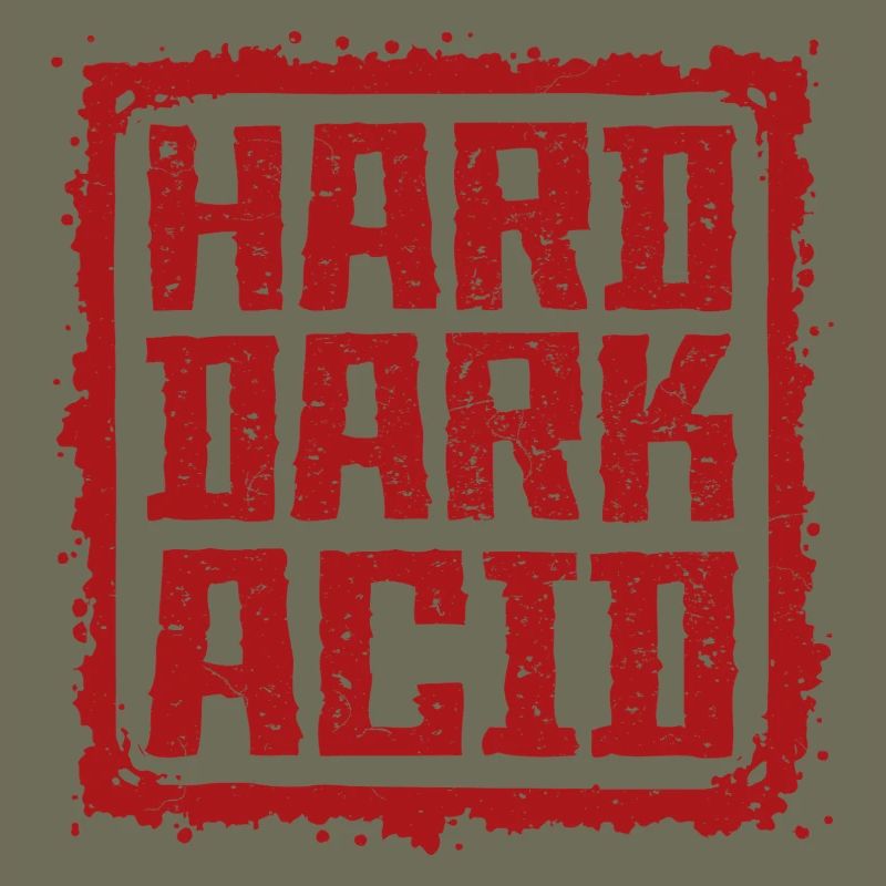 Harte dunkle Säure