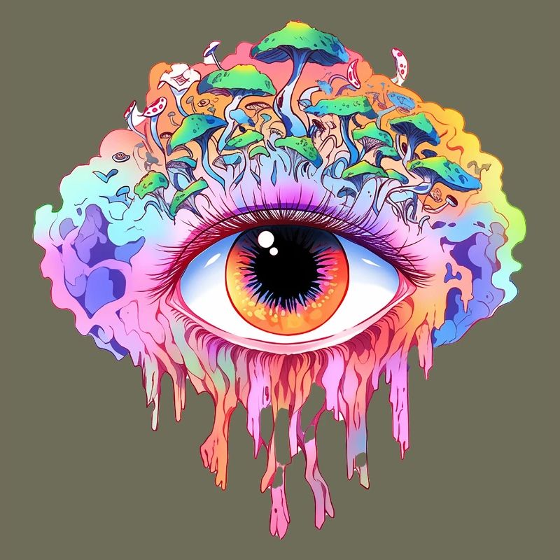 Œil arc-en-ciel