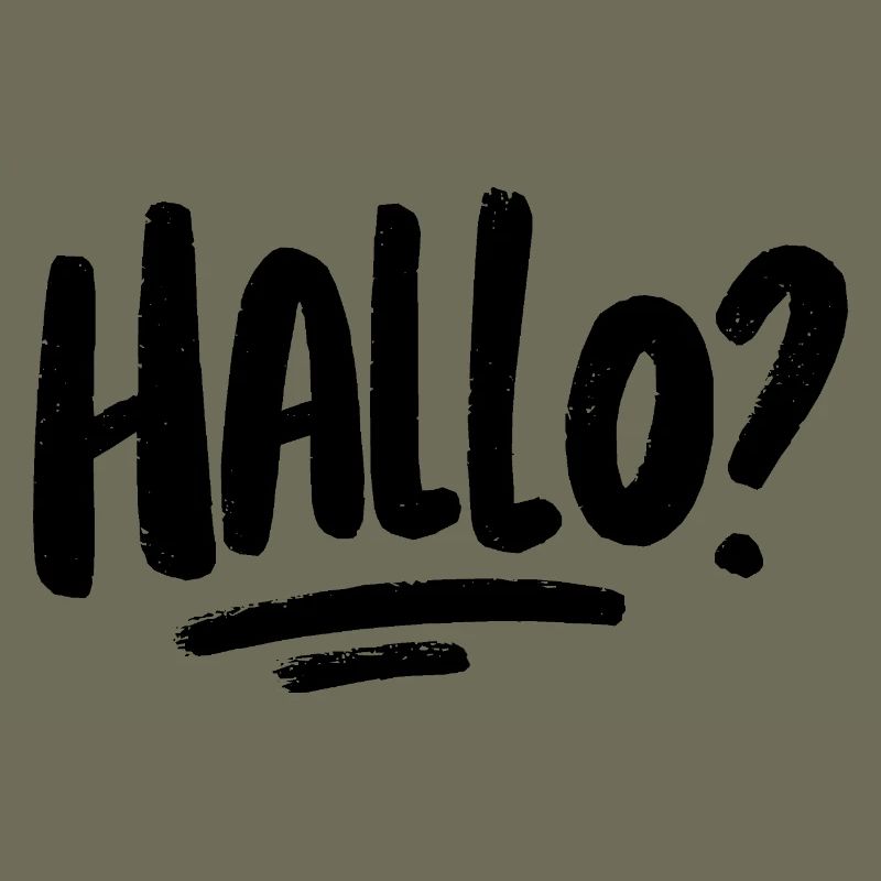 Hello? -black