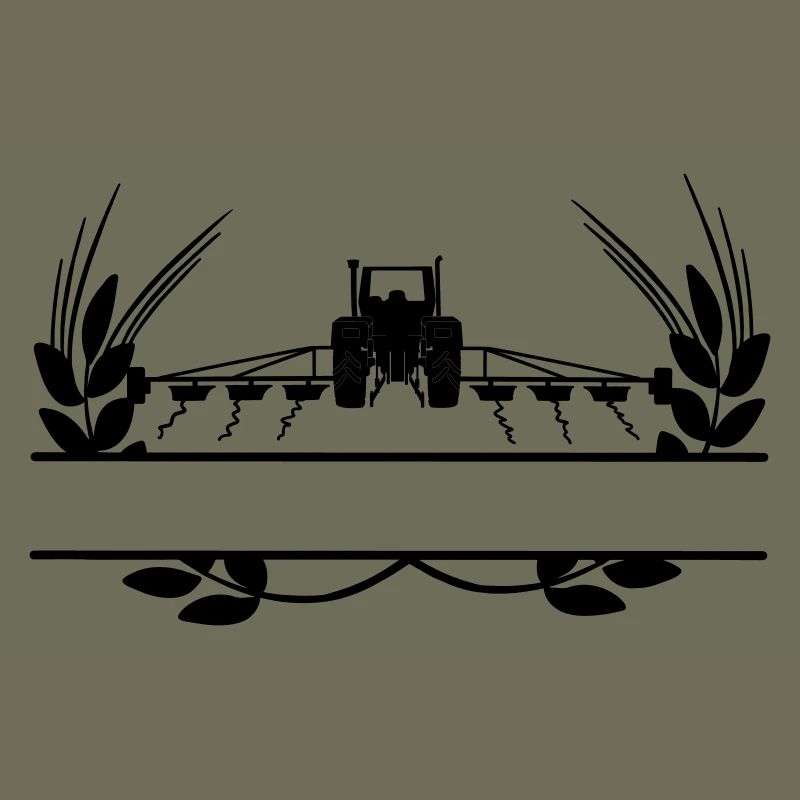 Ackerbau Traktor Getreideanbau