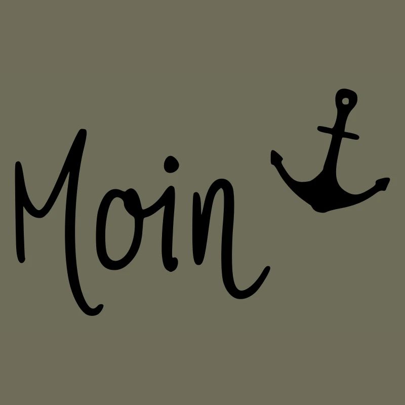 Moin mit Anker