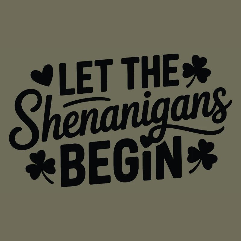 Shenanigans Begin Shamrock Script