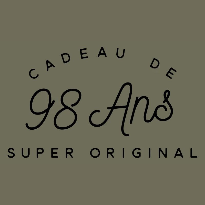  Cadeau 98 ans