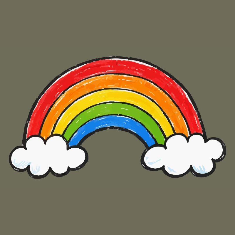 Hand Drawn Rainbow