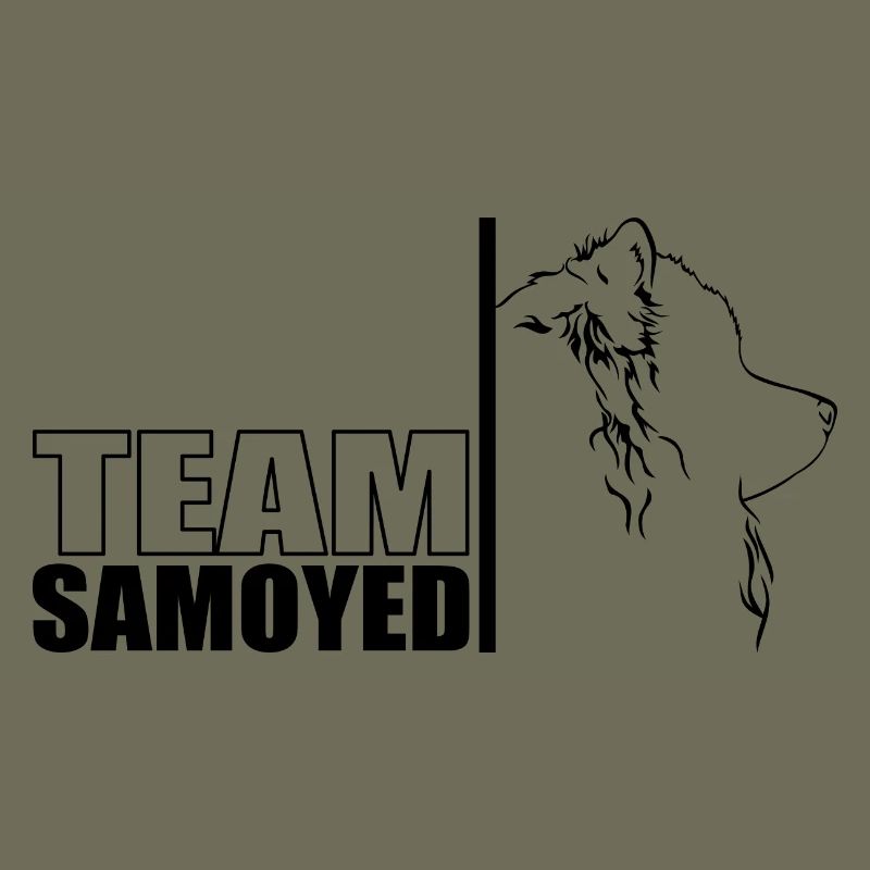 TEAM Samoyed Hunde Hund Samojede Wilsigns