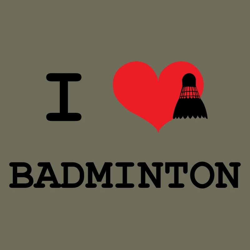I love badminton