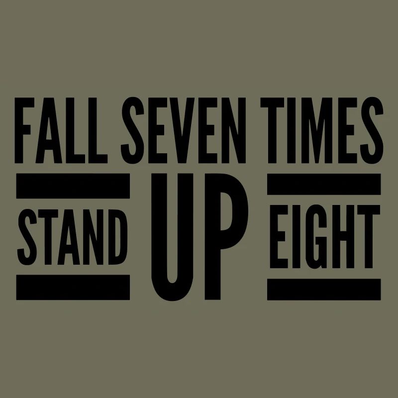 Citation de Fall Seven Stand Eight