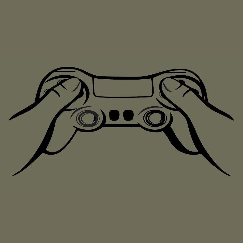 Gamecontroller schwarz