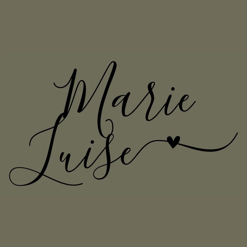 Marie-Luise Last name First name Decorative