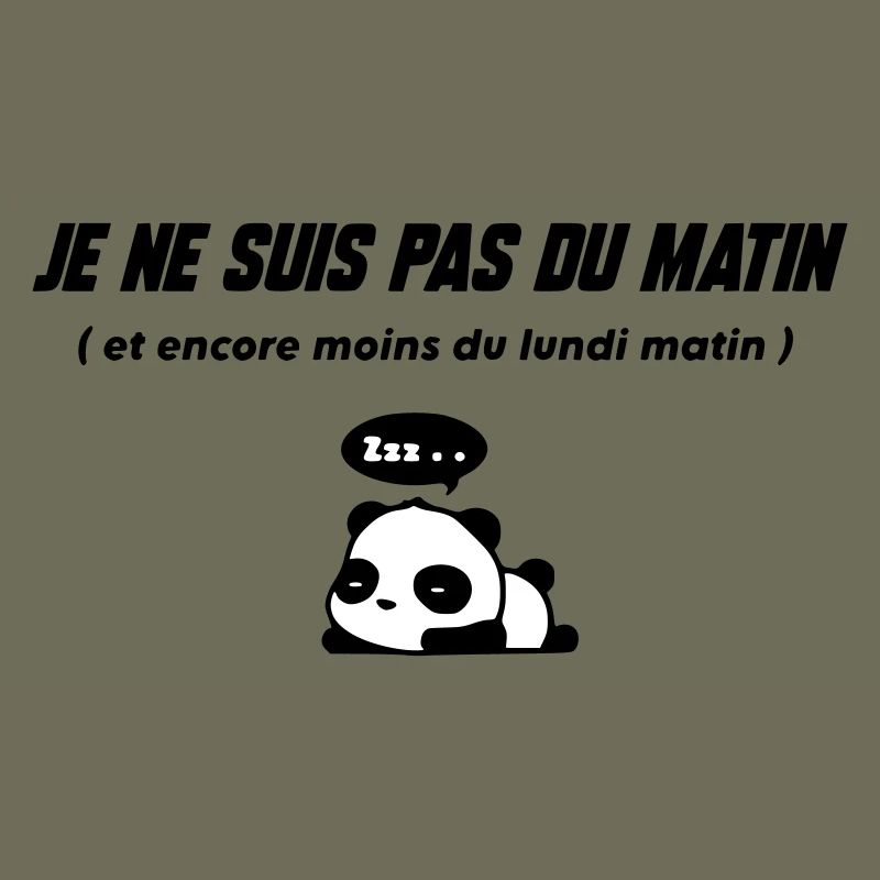 Sleeper Panda Illustration