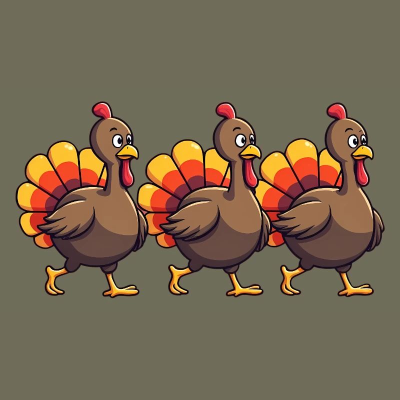 Bébé dinde de Thanksgiving
