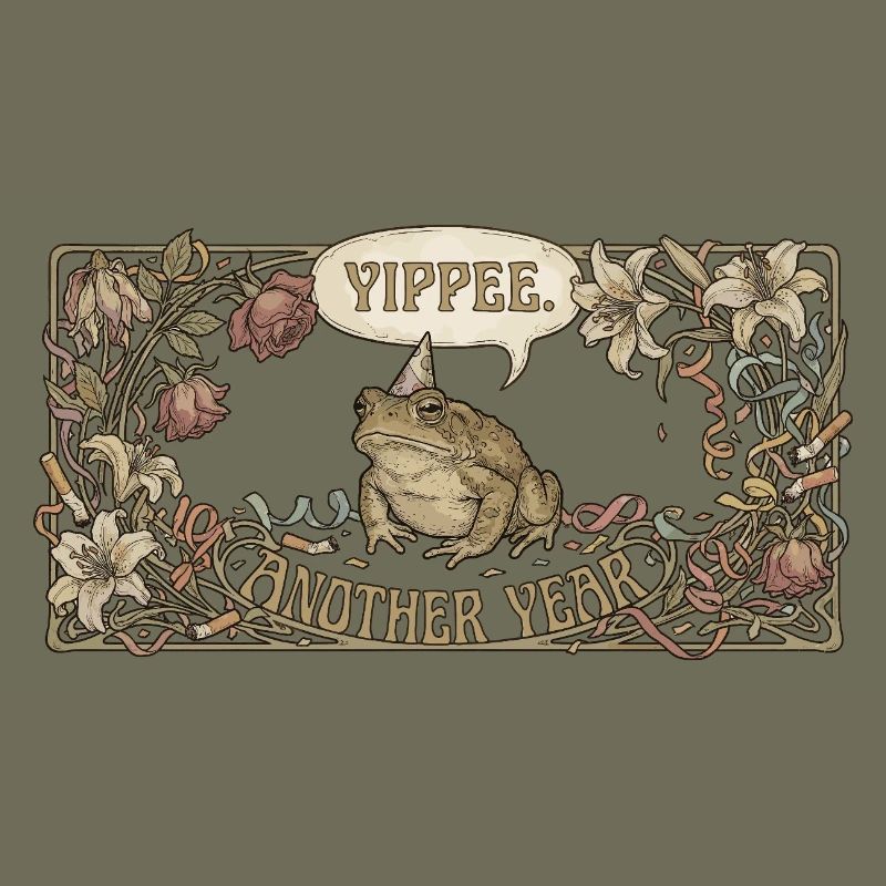 Yippee Another Year Toad