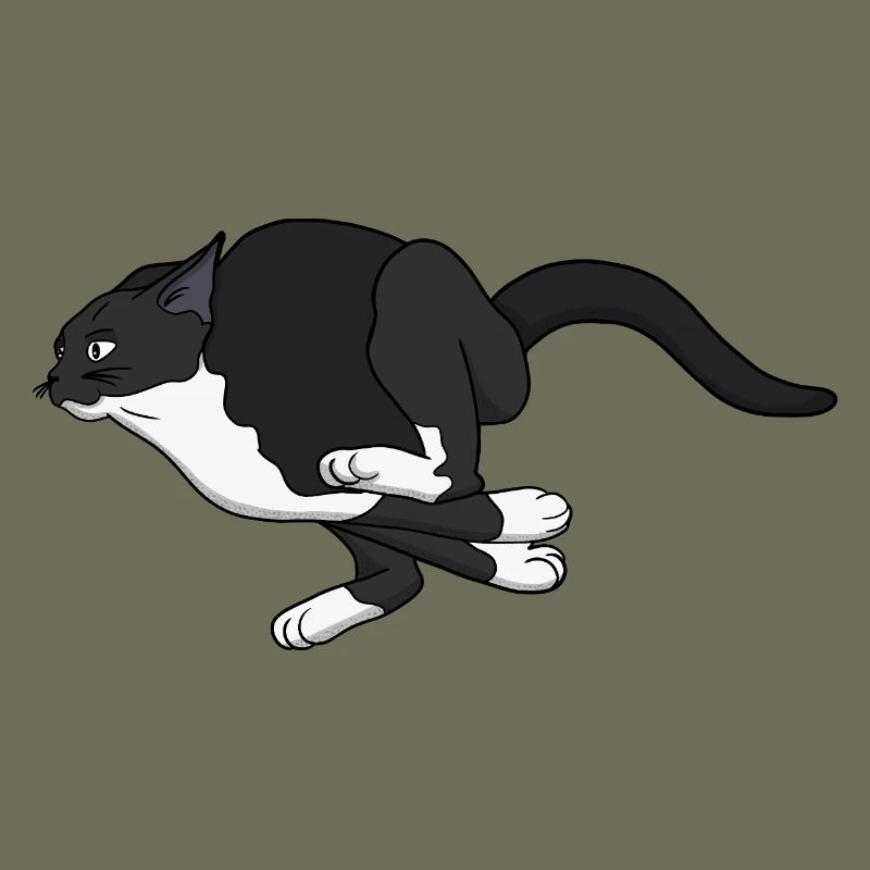 Midnight Leap Noir Cat