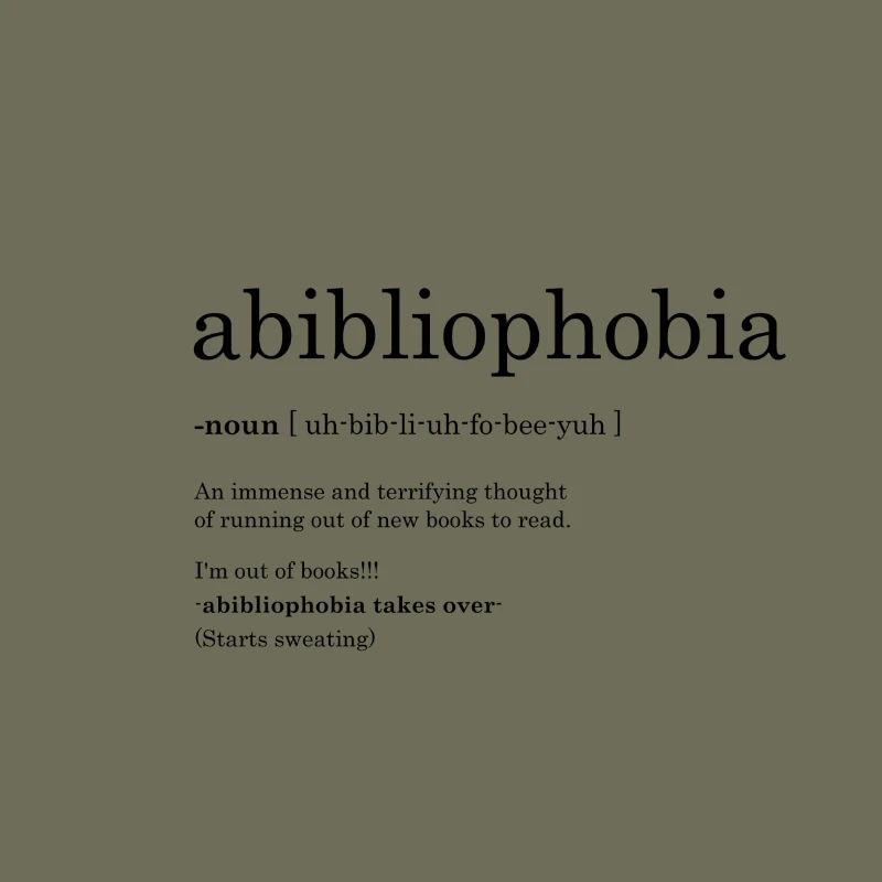 abibliophobia definition