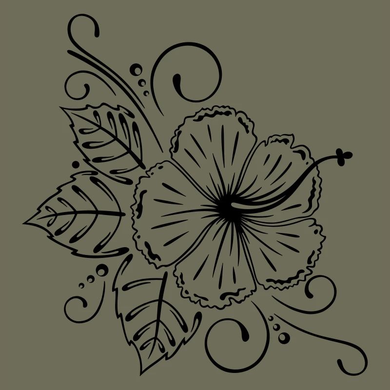 Hibiscus, hibiscus, fleur, fleurs