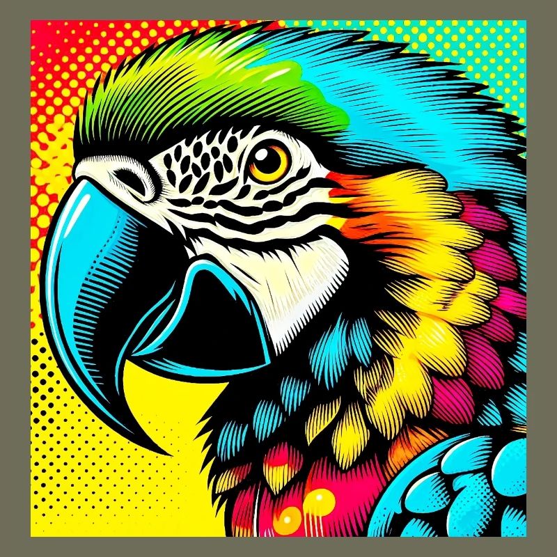 Parrot Pop Art