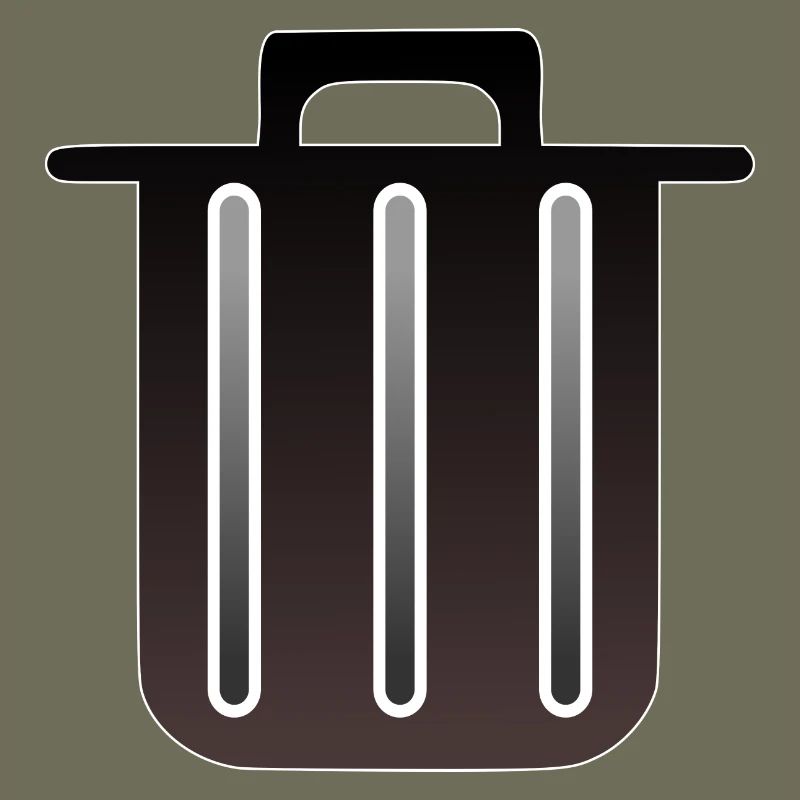 GARBAGE TRASH CAN