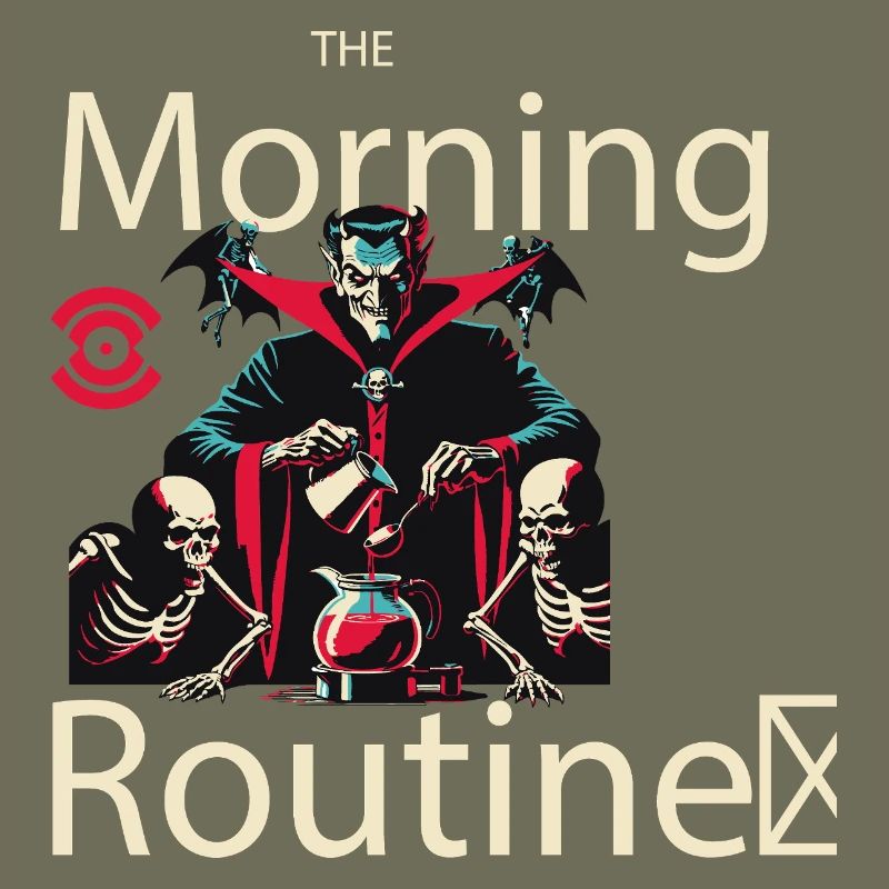 Routine matinale effrayante