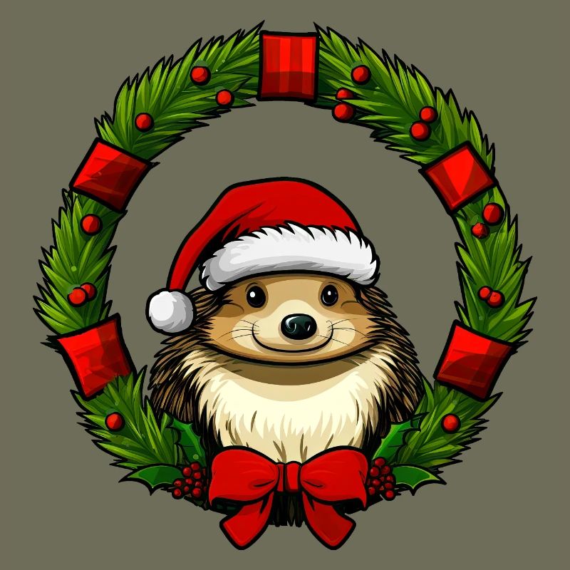 Weihnachten Igel