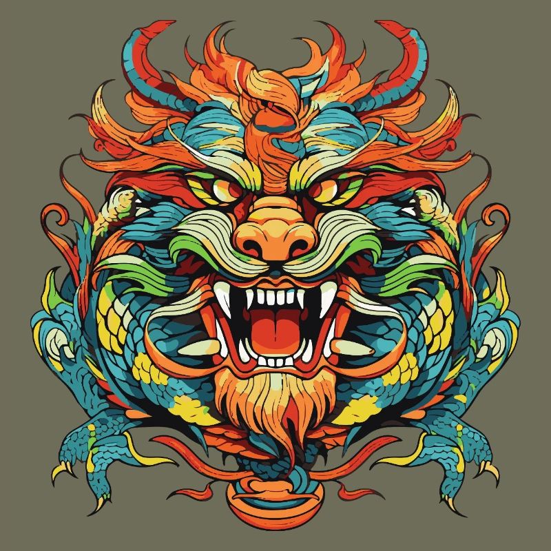 Drache Comic China