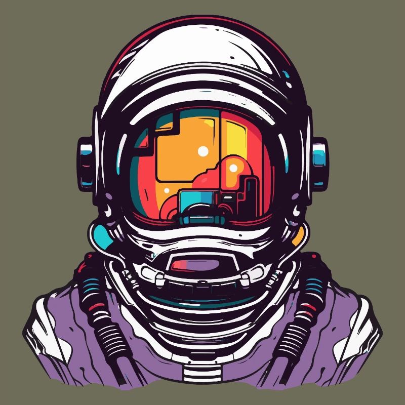 Astronaut Comic Helm