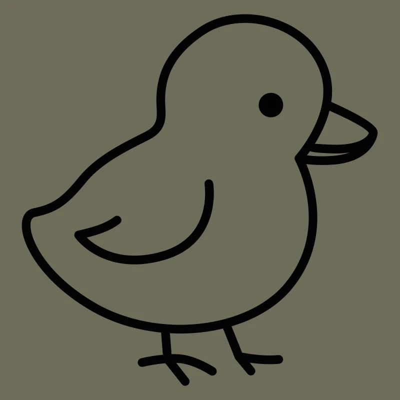 A cute chick suitable for Easter