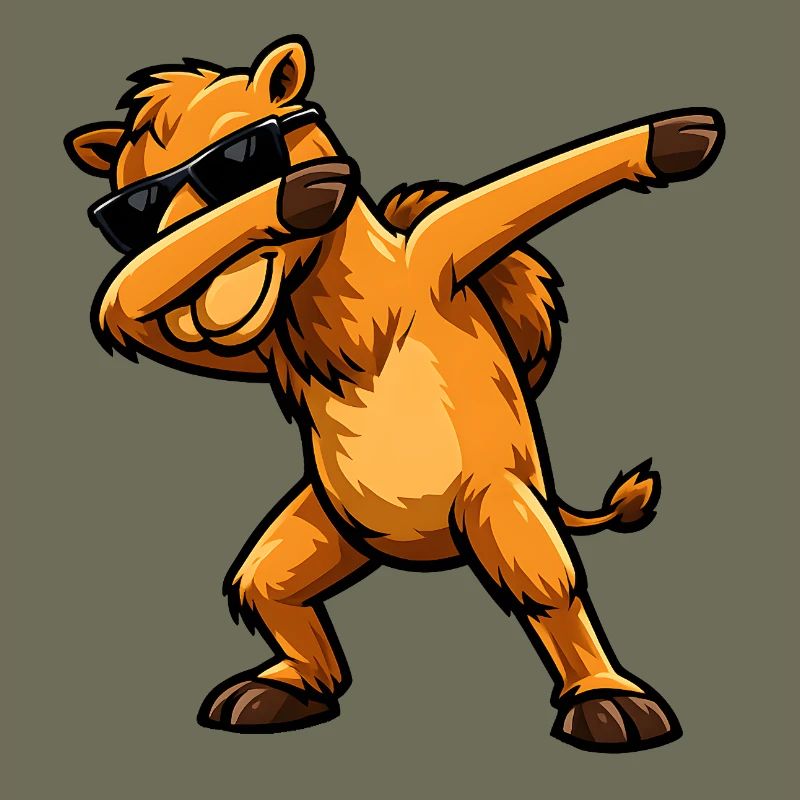 Dabbing Kamel