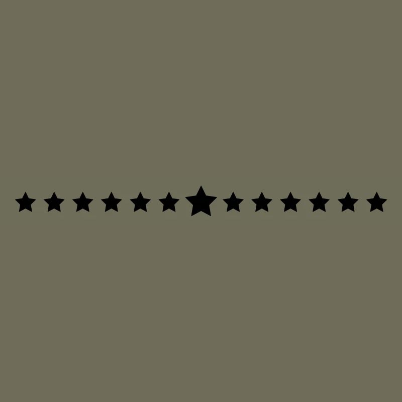 Many stars line