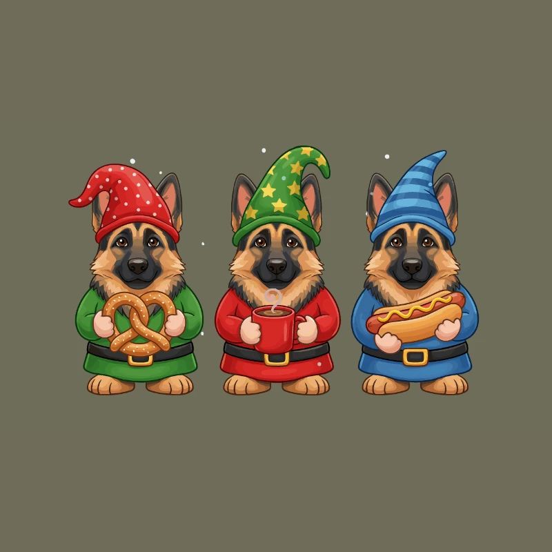 Deutscher Schäferhund Weihnachten Cooler 