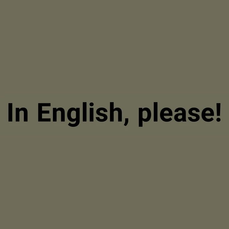 In English