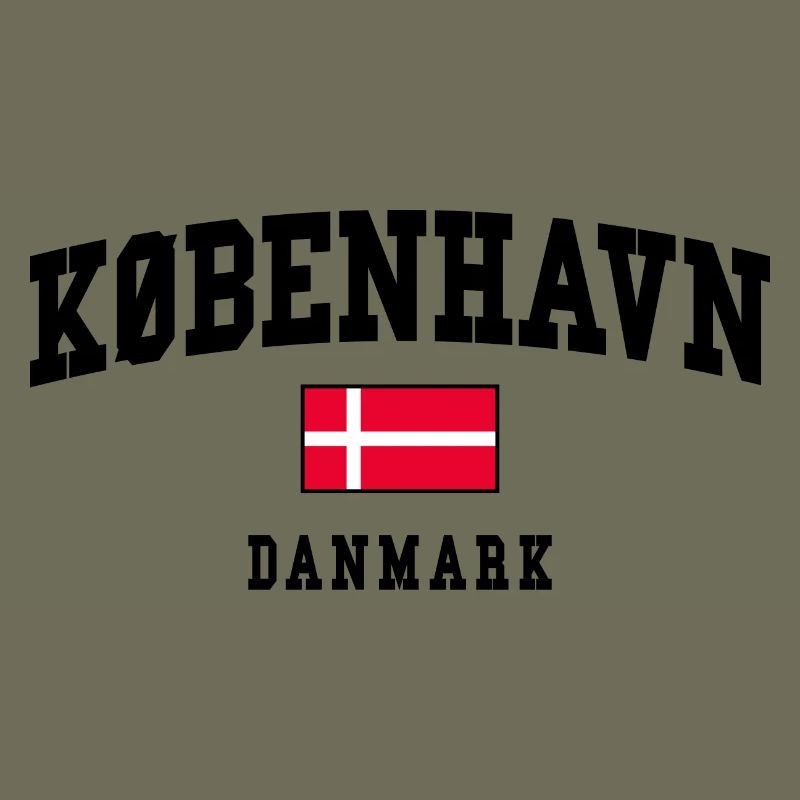 Copenhague Danemark Conception du drapeau