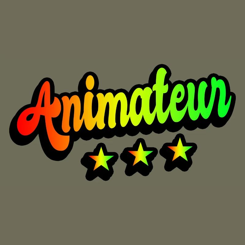 Animateur Regenbogen Design