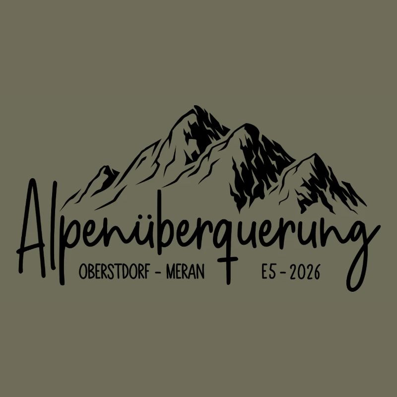 Traversée des Alpes E5 2026 / Oberstdorf - Merano