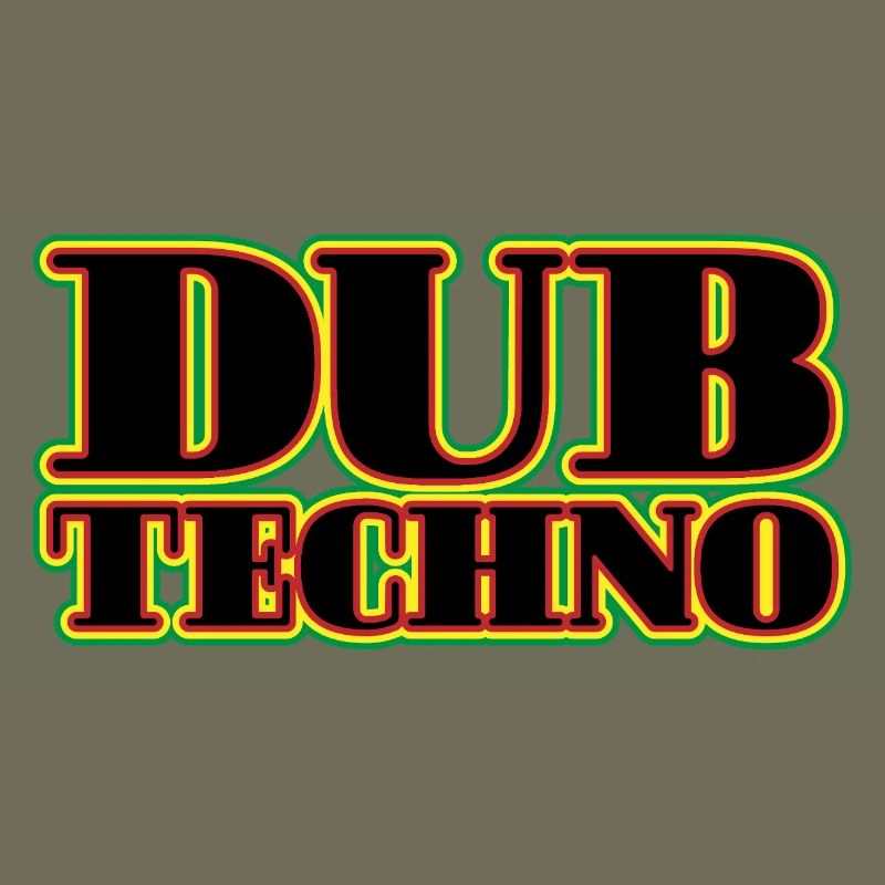 Dub Techno Neon Retro
