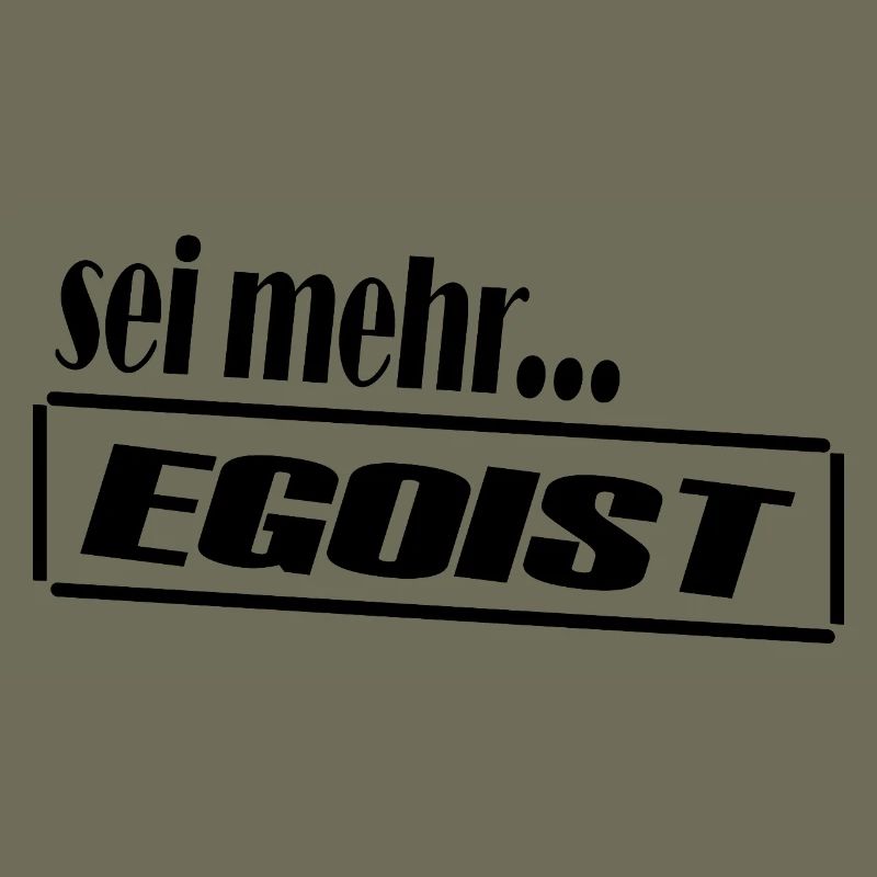 Egoist / Klarer Statement-Look