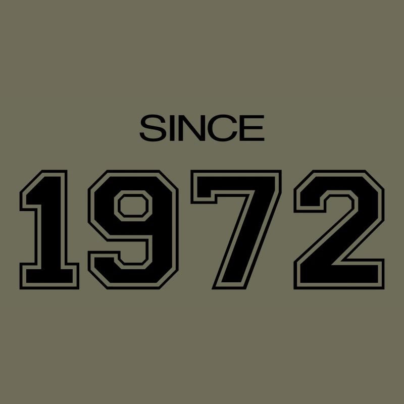 Geburtstag geschenk 1972