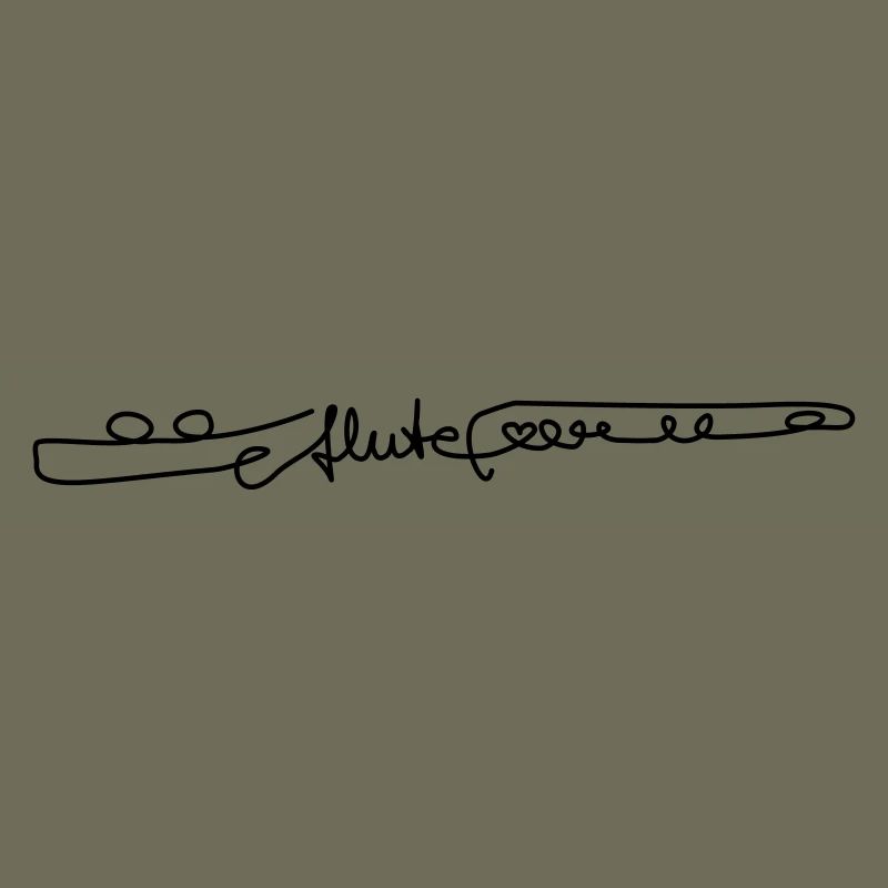 one line c flute