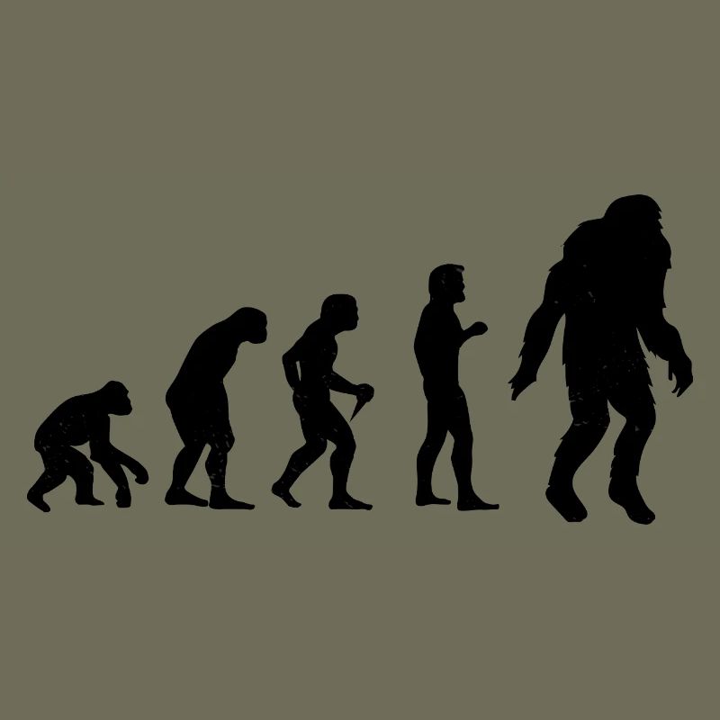 Bigfoot Sasquatch Cache-cache Dictons