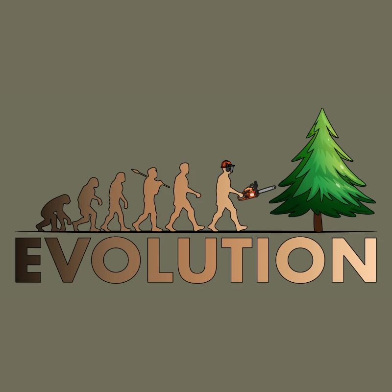 Kettensägen Evolution Farbe
