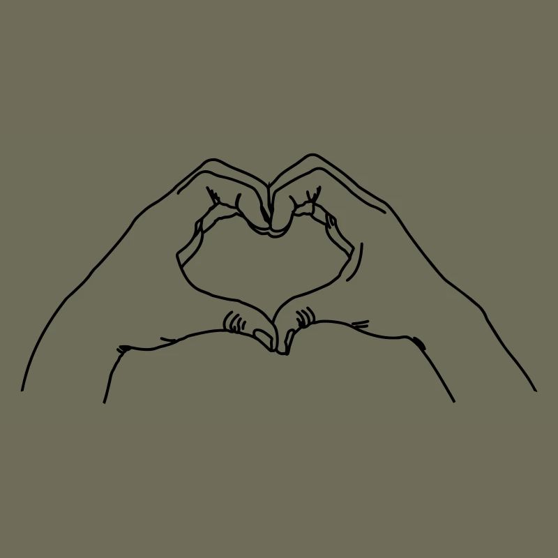 Handgeste LIEBE