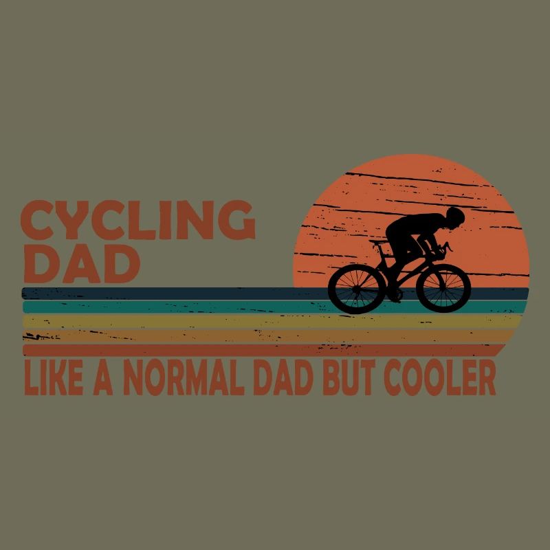 Cycling dad