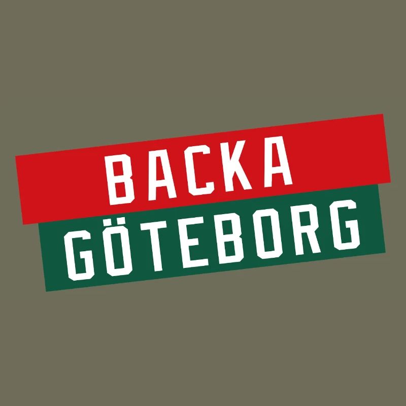 Backa Göteborg Diagonaltext