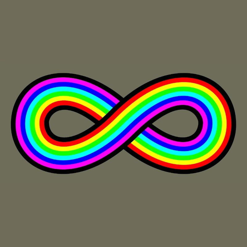 Autism Rainbow Infinity