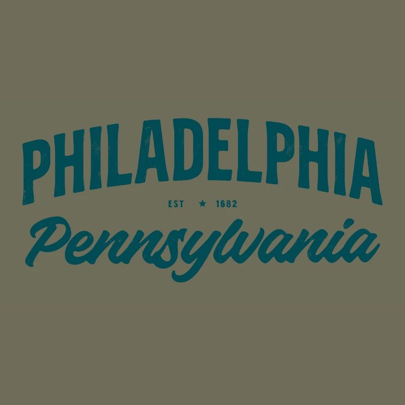 Philadelphia Script Pennsylvania