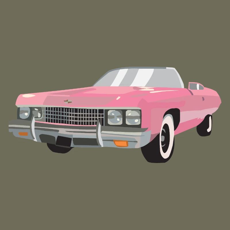 Pinke Auto-Rohlinge