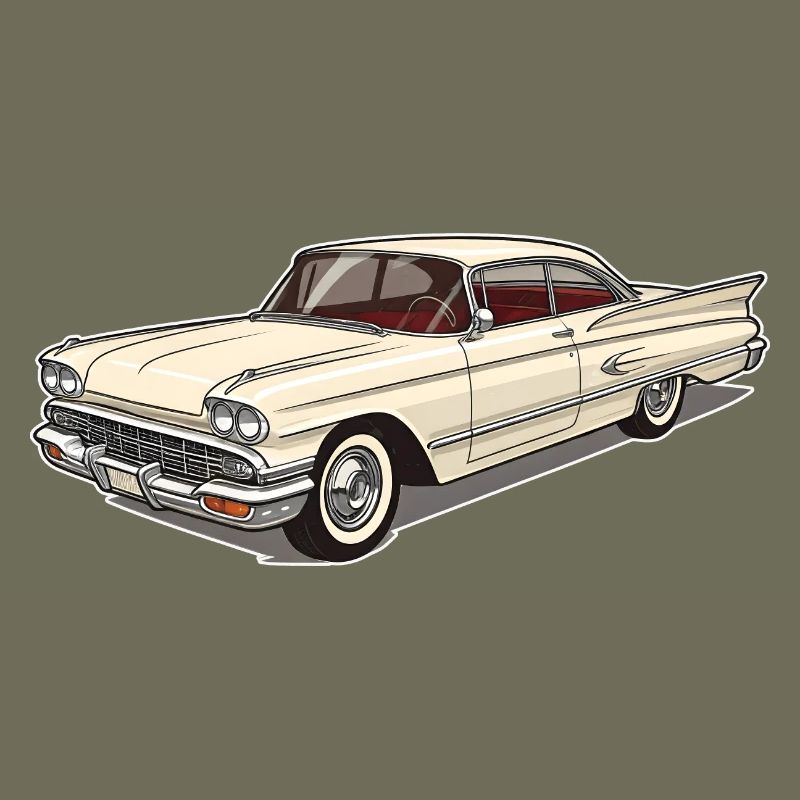 Klassischer Oldtimer - Elegantes Retro-Autodesign