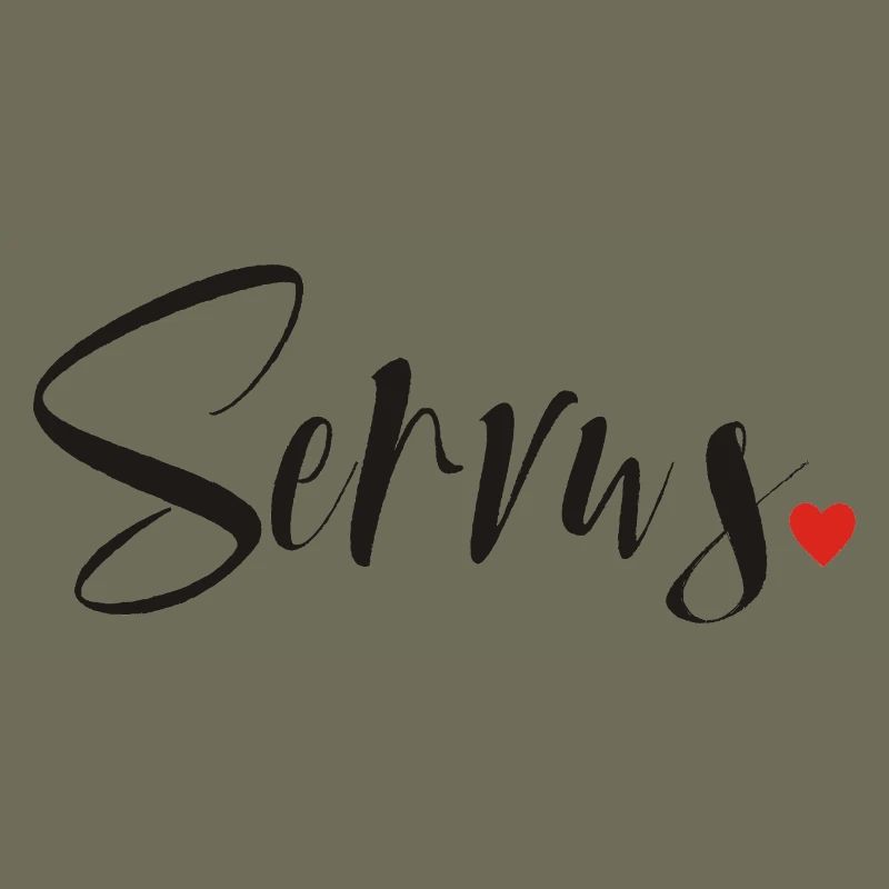 Servus - Hallo und Tschüss