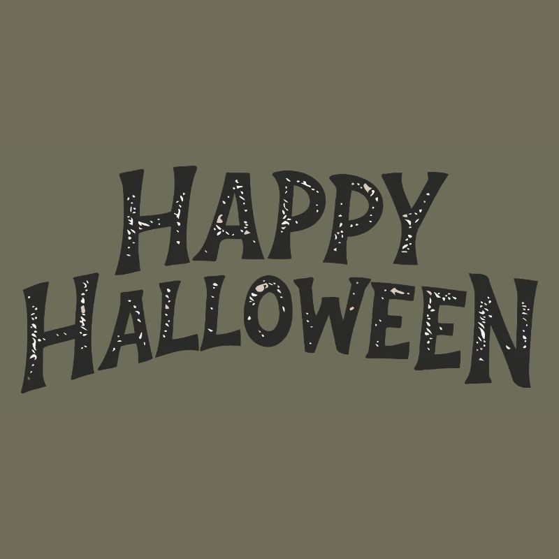 Frohes Halloween Zerrissen