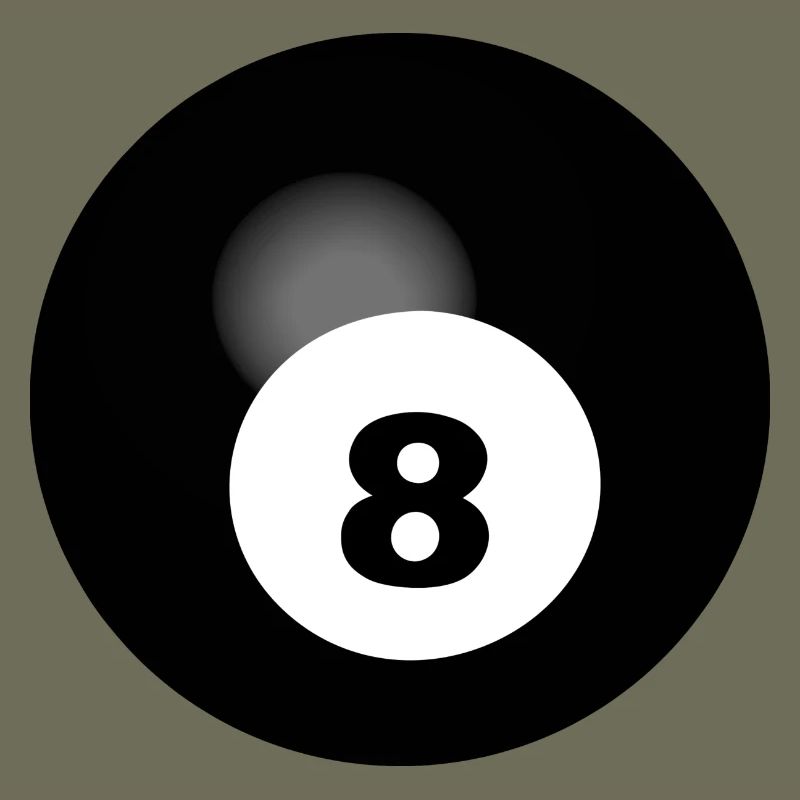 Noir 8 Billard