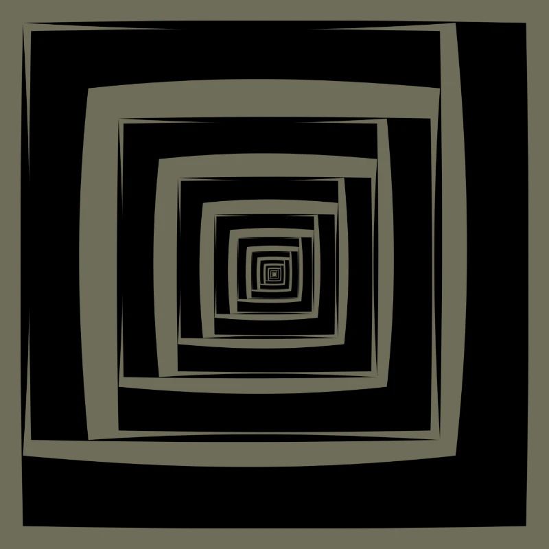 Squares Abstract Geometry Gift Gift Idea